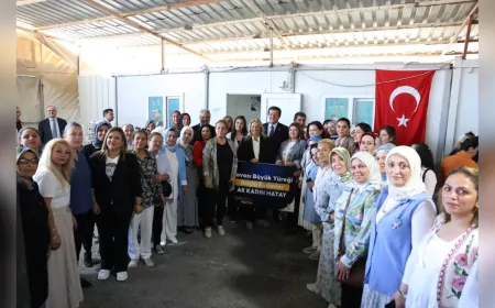 AK Parti Genel Başkan Yardımcısı Zeybekçi, Hatay’da Partililerle Buluştu