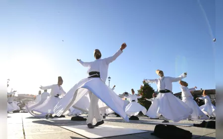 22. Uluslararası Konya Mistik Müzik Festivali Coşkuyla Başladı