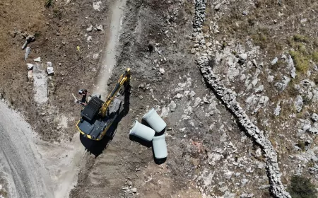 ASAT’tan Korkuteli Manay’a 8,5 Kilometrelik Yeni İçme Suyu Hattı