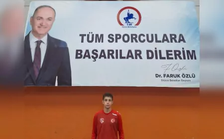 Düzceli Güreşçiler Balkan Şampiyonası’nda Türkiye’yi Temsil Edecek