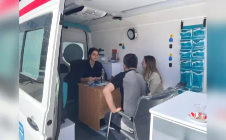 Eskişehir’de Mobil Sigara Bırakma Polikliniği vatandaşlardan yoğun ilgi görüyor