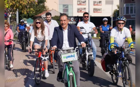 Avrupa Hareketlilik Haftası’nda Eskişehir’de 2 bin kg karbon salımı önlendi