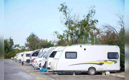 Karavancıların Gözdesi: İnciraltı Karavan Parkı Tam Kapasiteyle Hizmette