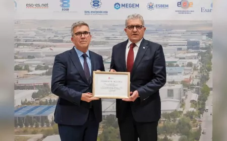 Defterdar Müsevitoğlu’ndan Eskişehir OSB’ye Ziyaret