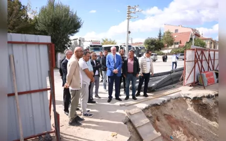 Başkan Kazım Kurt, Osmangazi Cazibe Merkezi İnşaatını Yerinde İnceledi