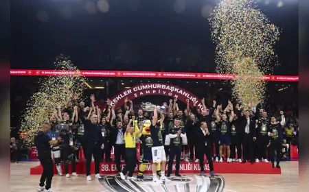 Ömer Bolat’tan Cumhurbaşkanlığı Kupası Şampiyonu Fenerbahçe Beko’ya Tebrik