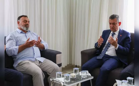 CHP Genel Başkanı Özgür Özel'den Şehit Ailesine Ziyaret