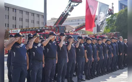İtfaiye Teşkilatı 311 Yaşında: Eskişehir’de Anlamlı Tören