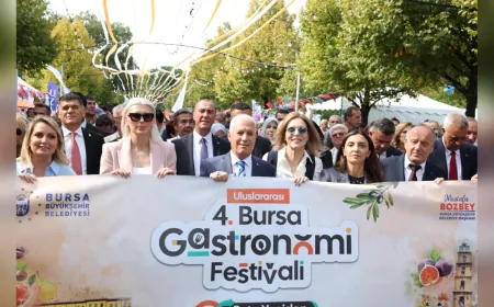 Bursa’da Gastronomi Şöleni Başladı: 4. Uluslararası Festival Coşkuyla Sürüyor