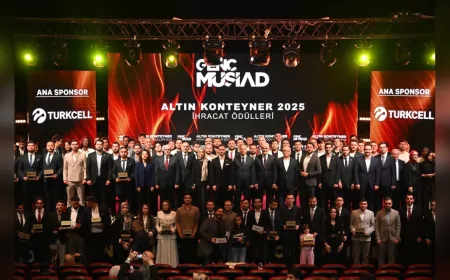 Genç İhracatçılara “Altın Konteyner” Ödülleri Verildi