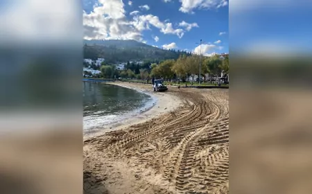 Kocaeli Sahilleri Temizliğiyle Örnek Oldu