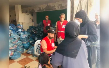 Kızılay: “Gazze’de Yardım Köprüsünü Ayakta Tutmak İçin Güvenli Bölgeye Geçtik”