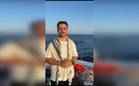 Mustafa Çakmakçı’dan Sumud Filosu’ndan Çağrı: “Şimdi Sesimizi Daha Fazla Yükseltme Zamanı”