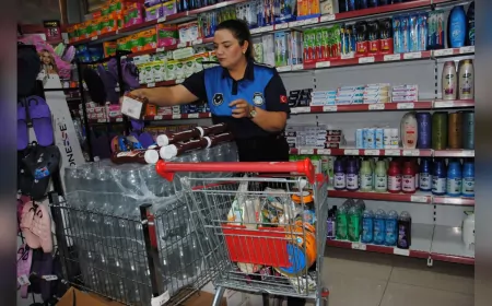 Şanlıurfa’da Market Denetimi: Kurtlanmış Pirinç ve Tarihi Geçmiş Yüzlerce Ürün Ele Geçirildi