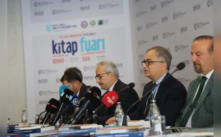 Kocaeli 15. Kitap Fuarı Başlıyor: Rekor Katılım ve Filistin’e Destek Vurgusu