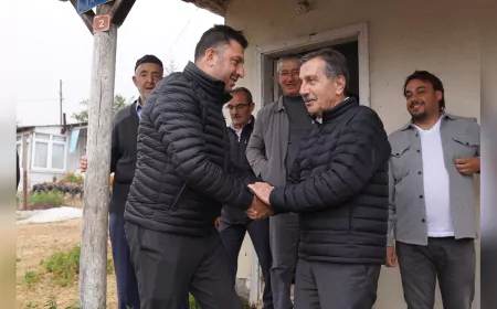 Başkan Ataç Karaçobanpınarı Mahallesi’nde Vatandaşlarla Buluştu