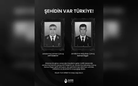 Aksaray’da Görev Sırasında Meydana Gelen Kazada İki Jandarma Şehit Oldu