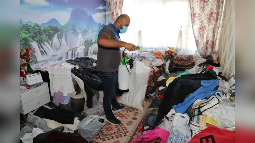 Odunpazarı Belediyesi’nden Çöp Ev Müdahalesi: 1 Ton Atık Temizlendi