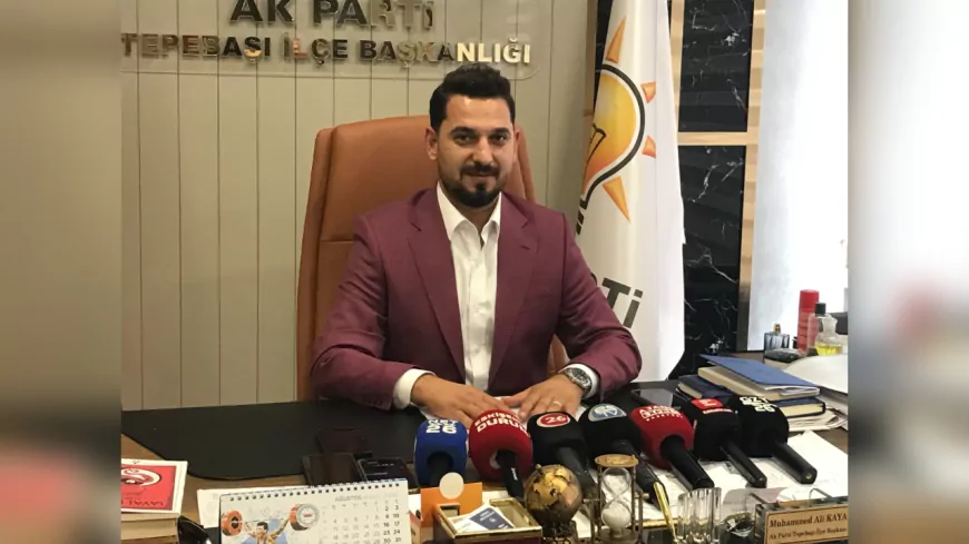 AK Parti Tepebaşı İlçe Başkanı Kaya'dan Tepebaşı Belediyesi'ne Sert Eleştiri