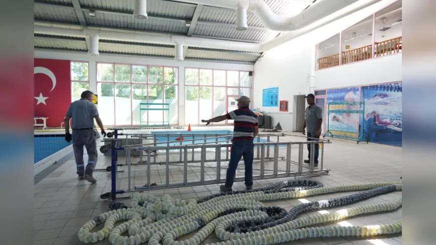 Kentpark Kapalı Yüzme Havuzu Yenileniyor