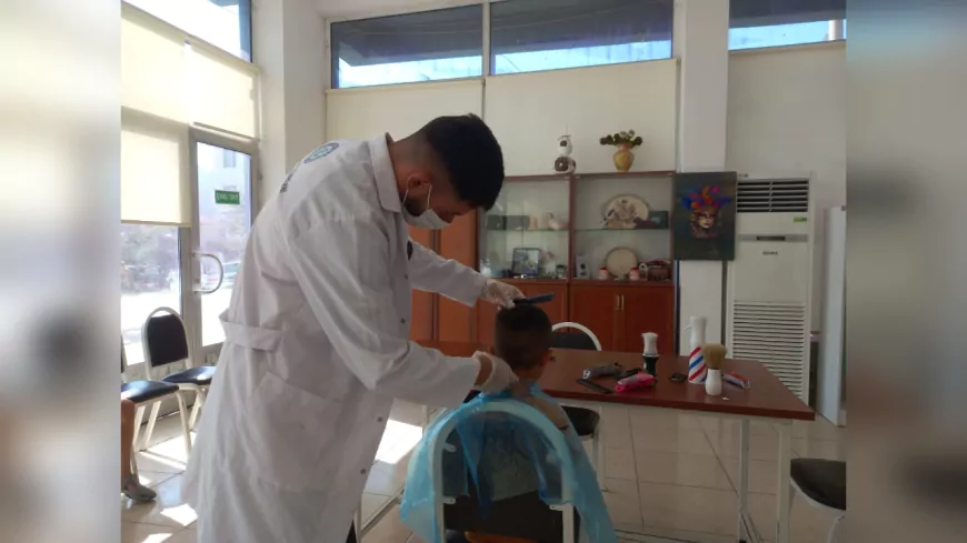 Eskişehir Büyükşehir’den Eğitime Saç Tıraşı Desteği