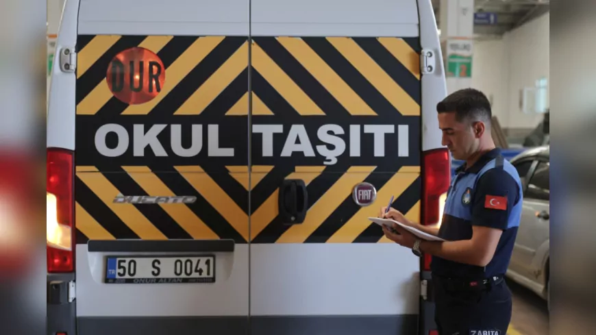 Nevşehir Belediyesi’nden Okul Servislerine Sıkı Denetim