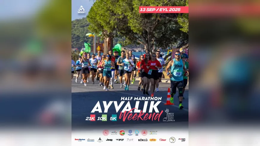 Uluslararası Ayvalık Kurtuluş Yarı Maratonu 13 Eylül’de Başlıyor