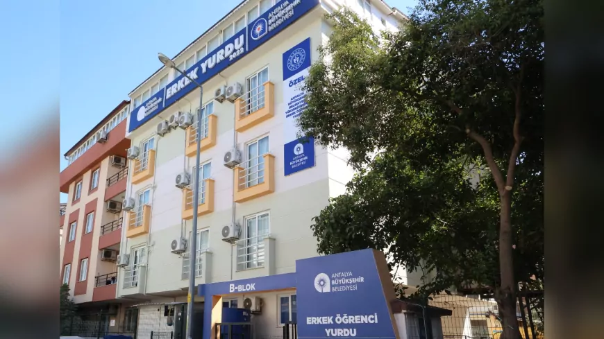 Antalya Büyükşehir Belediyesi Yurtları Yeni Döneme Hazır