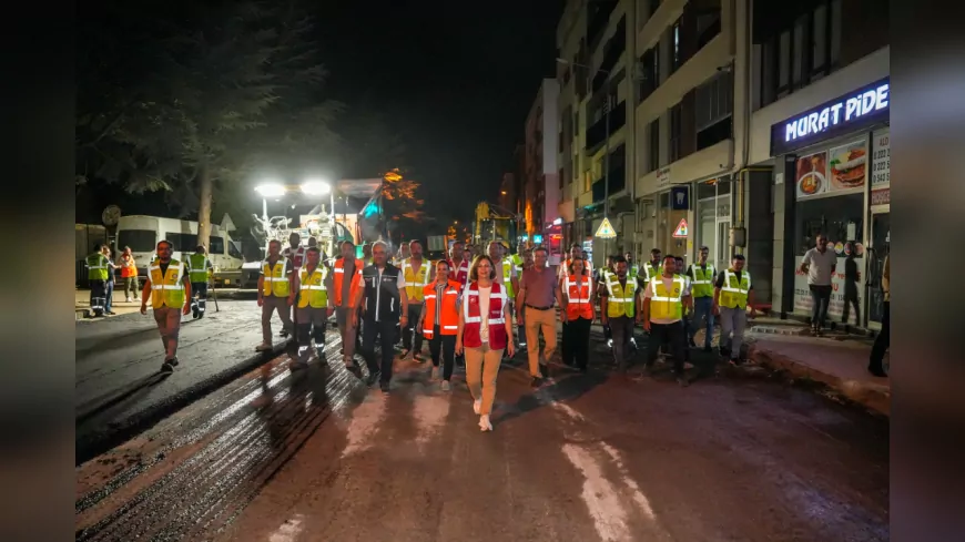 Şehir Uyurken 21 Cadde Yenilendi