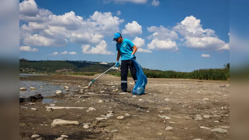 Sapanca Gölü Kıyısında 2 Ton Çöp Temizlendi: SASKİ’den Ekosistem İçin Harekete Geçti