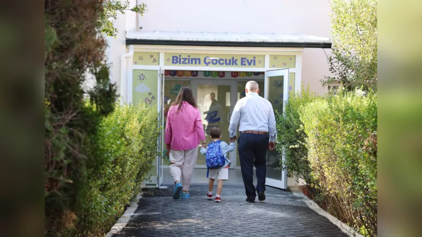 “Bizim Çocuk Evi” Kreşi Minik Öğrencilerine Kapılarını Açtı