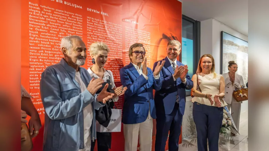 İzmir’de Sanat Buluşması: Devrim Erbil ve Erol Evgin “Yan Yana” Sergisinde