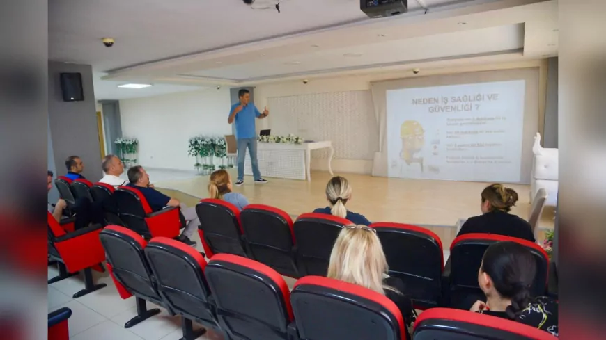 Giresun Belediyesi Personeline İş Sağlığı ve Güvenliği Eğitimi