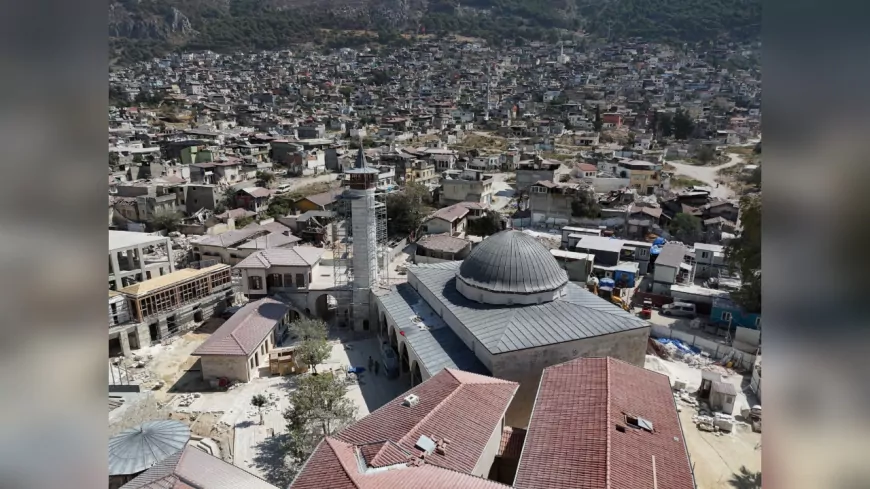 Habibi Neccar Camisi’nde Restorasyonda Sona Yaklaşıldı