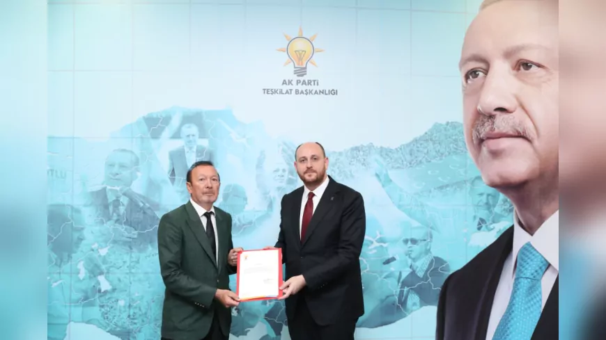 AK Parti Beylikova İlçe Başkanlığına Ersin Kaya Atandı