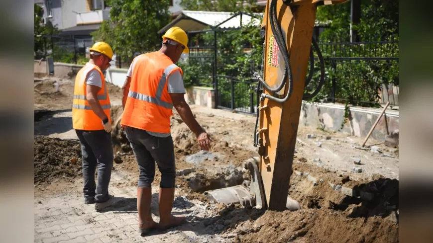 BASKİ’den Burhaniye’de Kanalizasyon Sorununa Kalıcı Çözüm