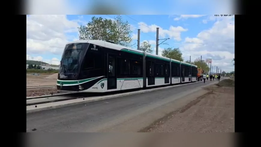 Alikahya–Stadyum Tramvay Hattı’nda Soğuk Testler Başarıyla Tamamlandı