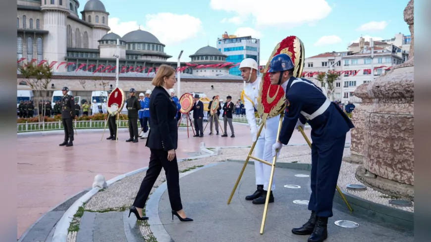 19 Eylül Gaziler Günü’nde Taksim’de Anlamlı Tören