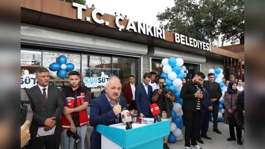 ÇANSÜT Süt Ürünleri Satış Ofisi Hizmete Açıldı
