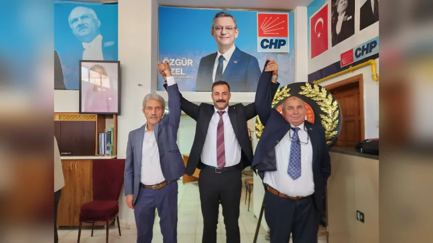 CHP Sarıcakaya İlçe Kongresi Tamamlandı: Hasan Yılmaz Güven Tazeledi