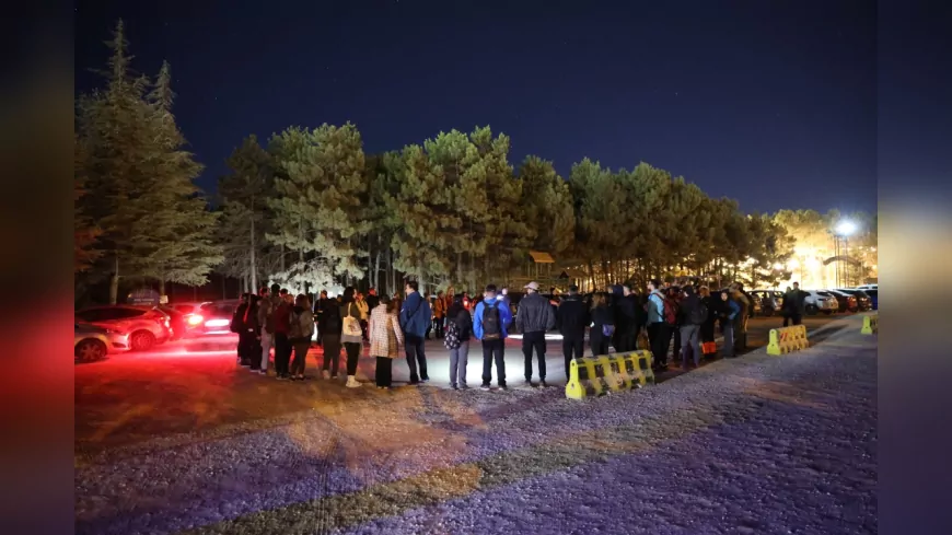Eskişehir’de Gece Yürüyüşüyle Sağlıklı Yaşam Mesajı