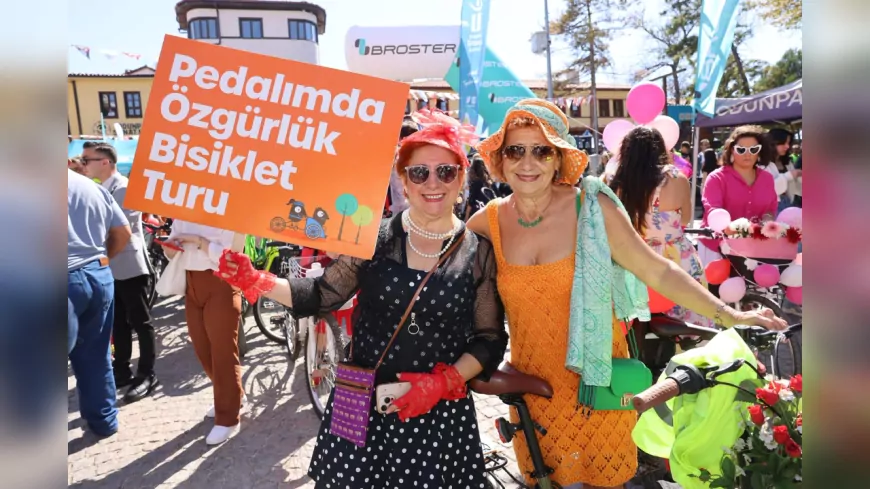 Eskişehir’de Avrupa Hareketlilik Haftası’nda Bisiklet Coşkusu