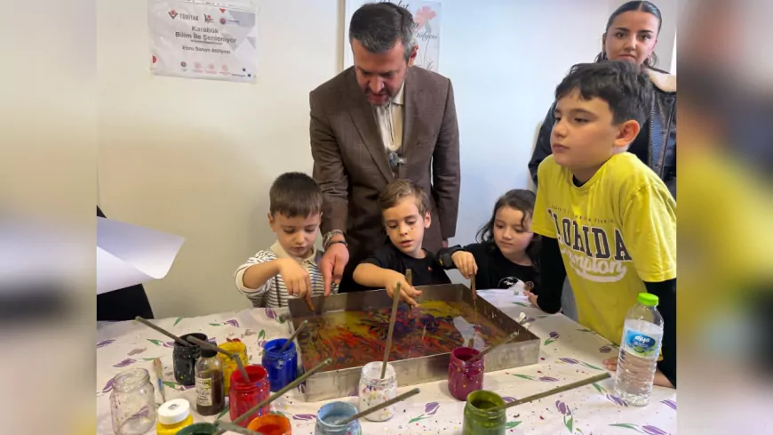 Karabük’te Bilim Şenliği Yoğun İlgi Gördü