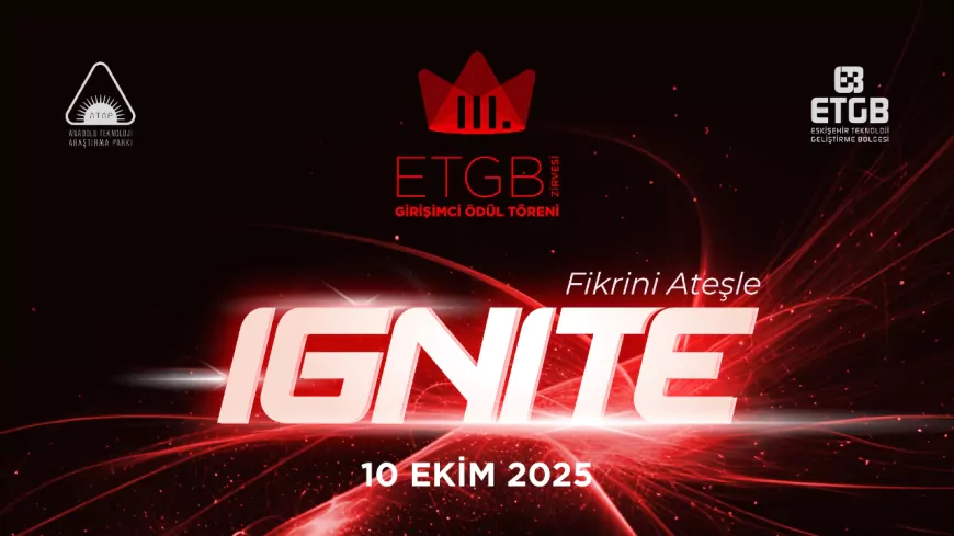 ETGB Zirvesi İçin Geri Sayım Başladı: “Ignite” Temasıyla Girişimcilik Dünyası Eskişehir’de Buluşuyor