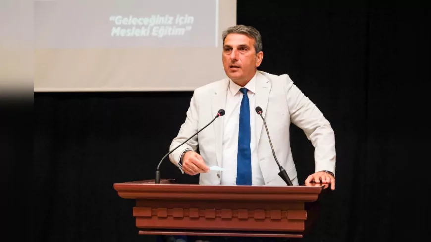 “Tayvan Adam” Rıfat Karlova, EOSB Mesleki ve Teknik Anadolu Lisesi’nde Gençlere İlham Verdi