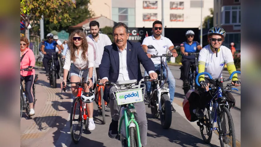 Avrupa Hareketlilik Haftası’nda Eskişehir’de 2 bin kg karbon salımı önlendi