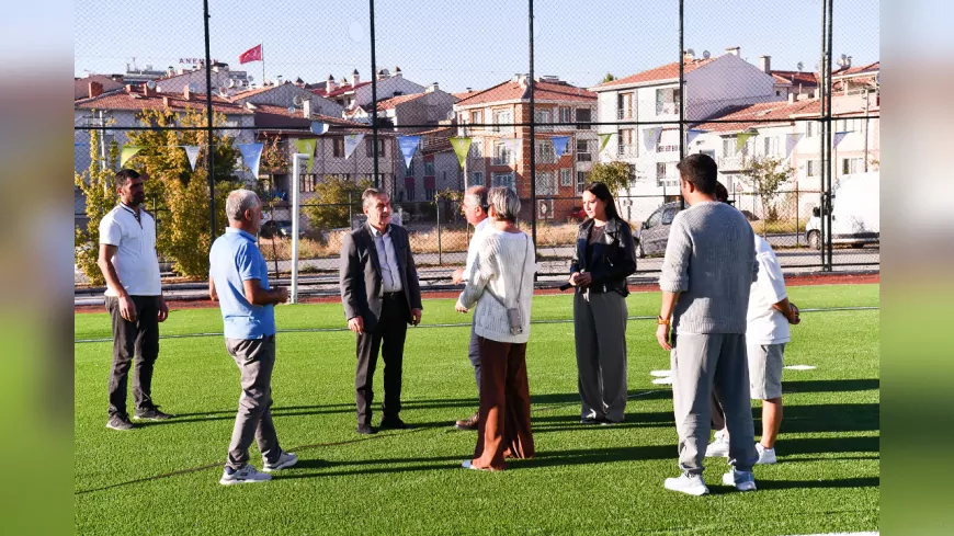 Behiç Erkin Spor Kompleksi’nde bakım çalışmaları başladı