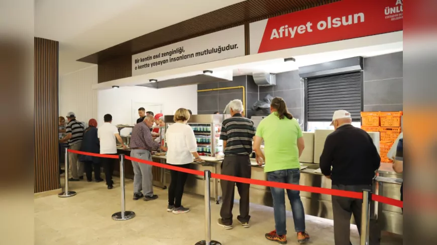 Eskişehir Kent Lokantaları Birinci Yılında 268 Bin Öğünle Dayanışmayı Büyüttü
