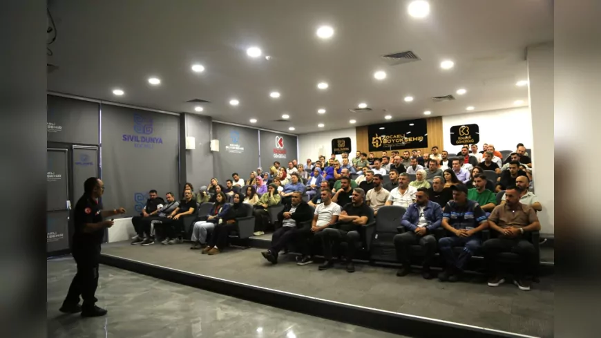 Kocaeli Büyükşehir’den 1084 Personele Uygulamalı Acil Durum Eğitimi