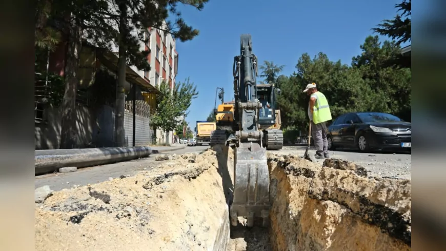 Kumlubel Mahallesi’ne Yeni İçme Suyu Hattı Döşendi